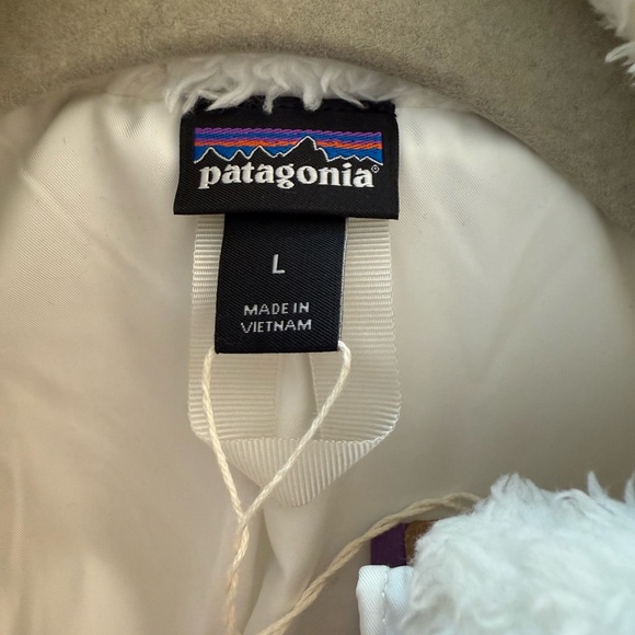 Women’s large full zip white fleece NWT - Picture 3 of 3